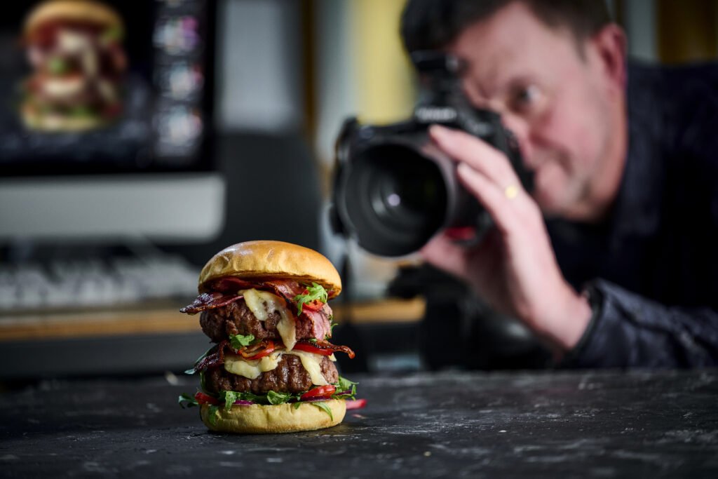 behind the scenes of food photography